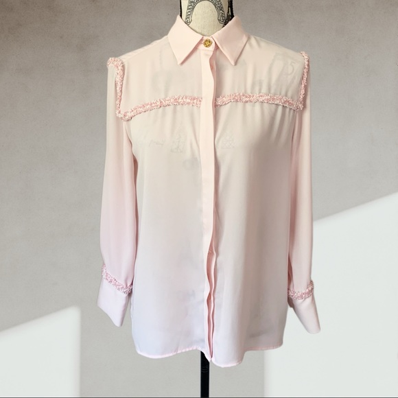 ZARA pink blouse SMALL - Picture 5 of 14